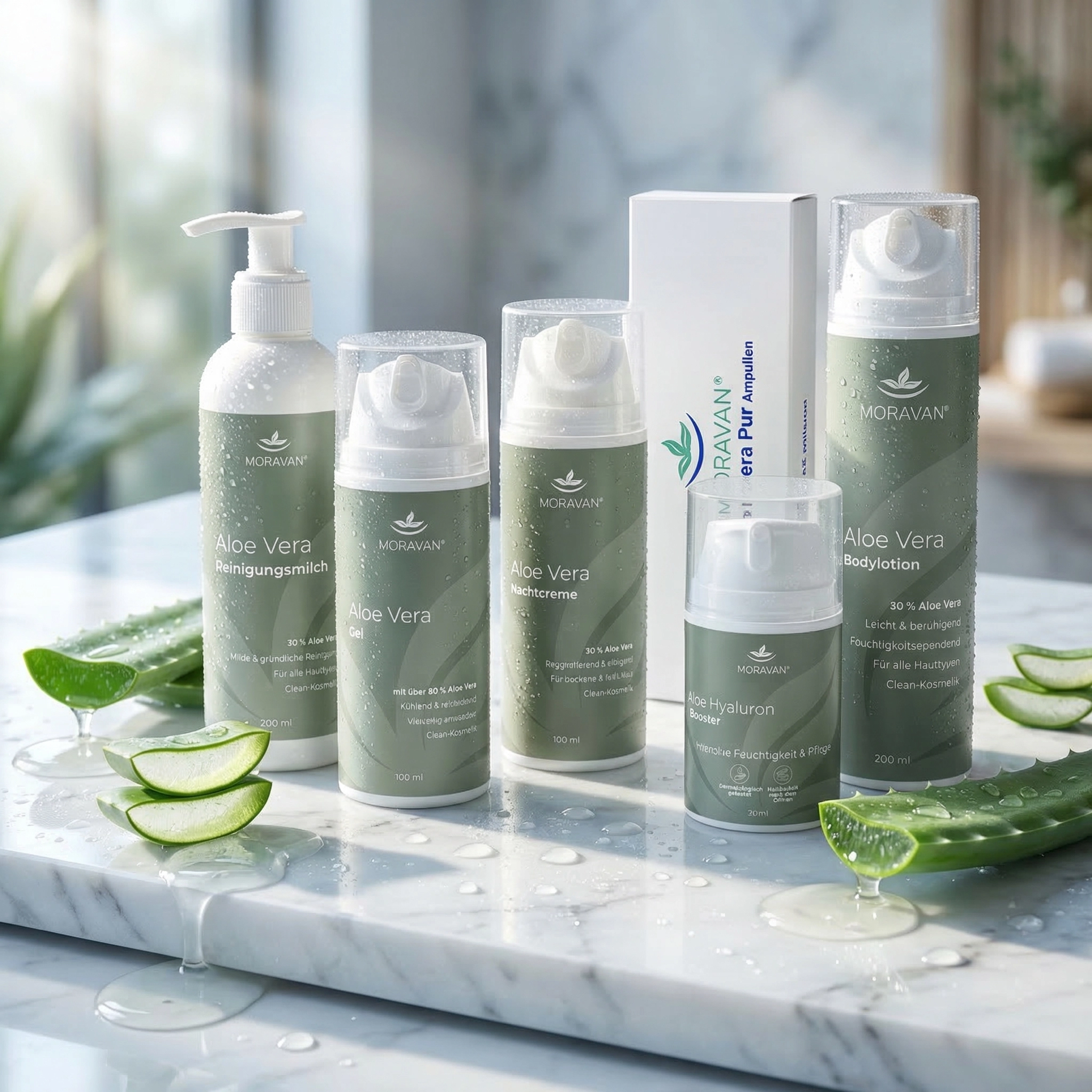 Die Aloe Vera Routine