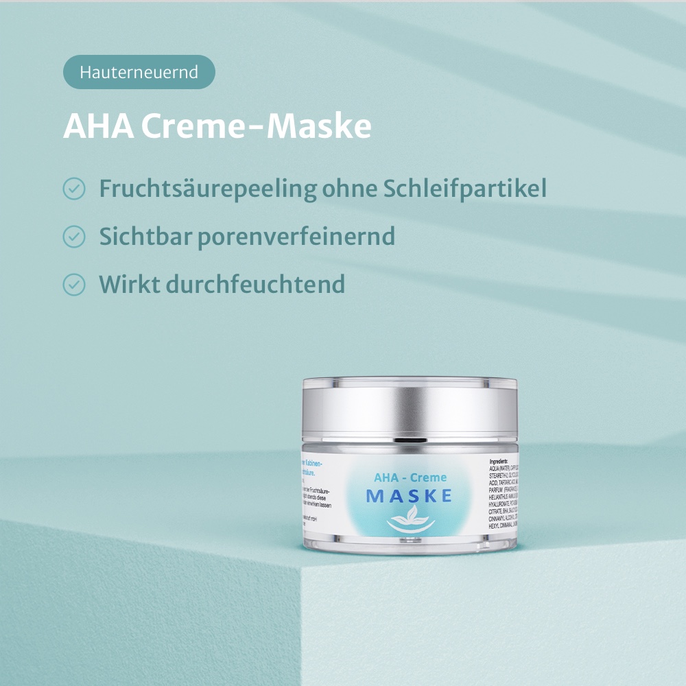 AHA Creme-Maske