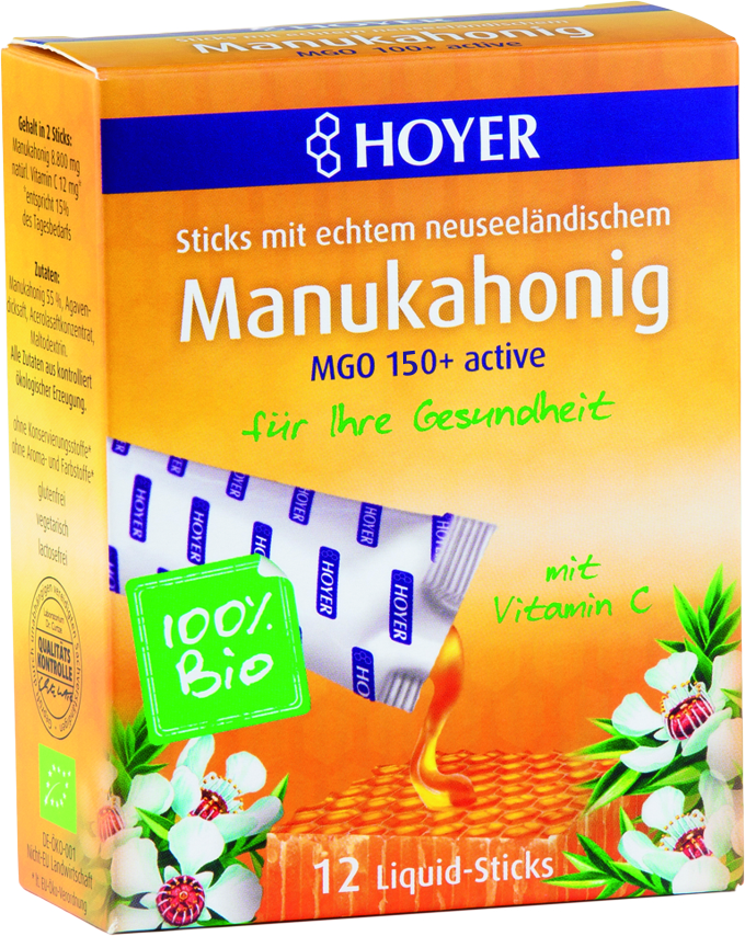 BIO Manukahonig Liquid-Sticks MGO 150+ active