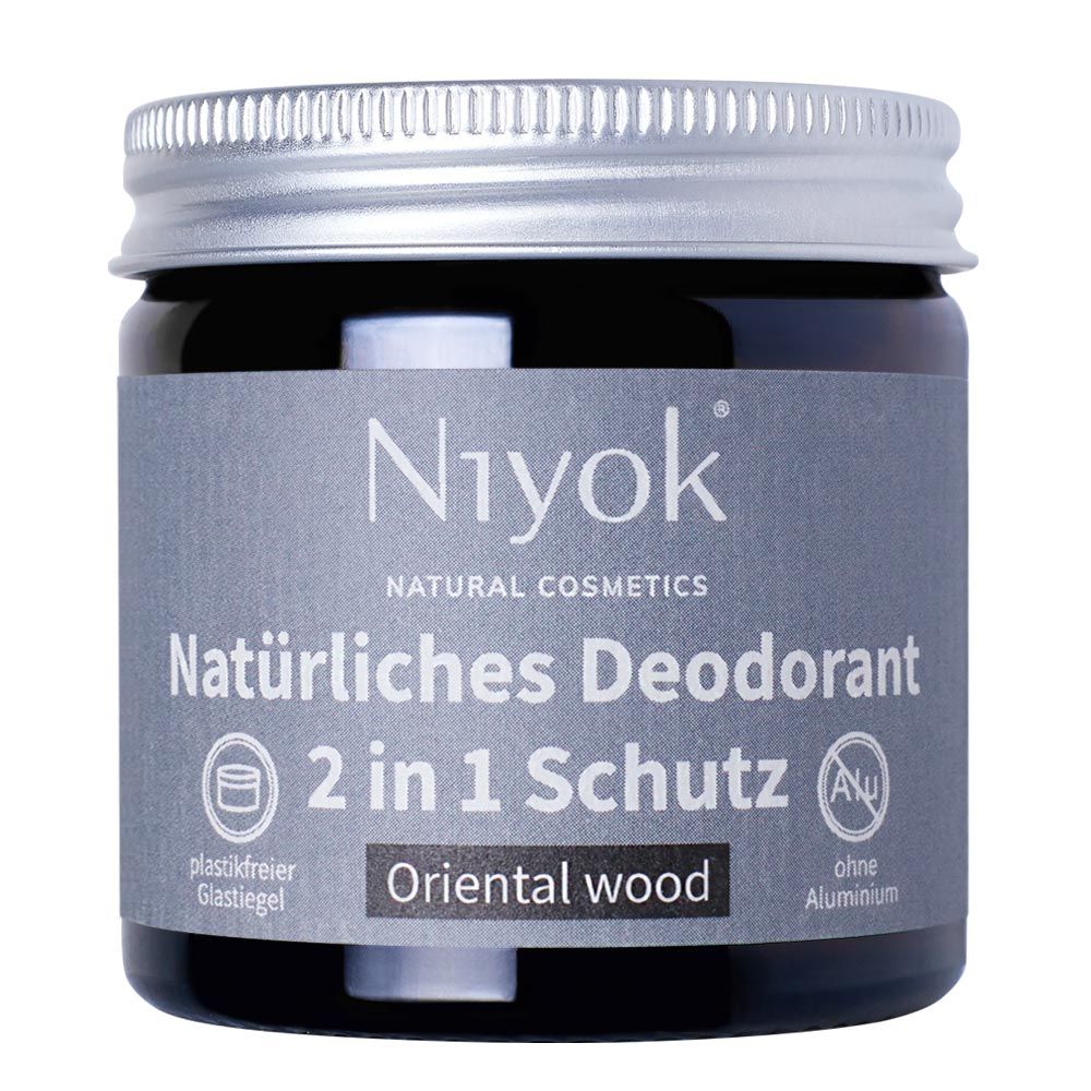 2 in 1 Deodorant Creme Oriental wood 