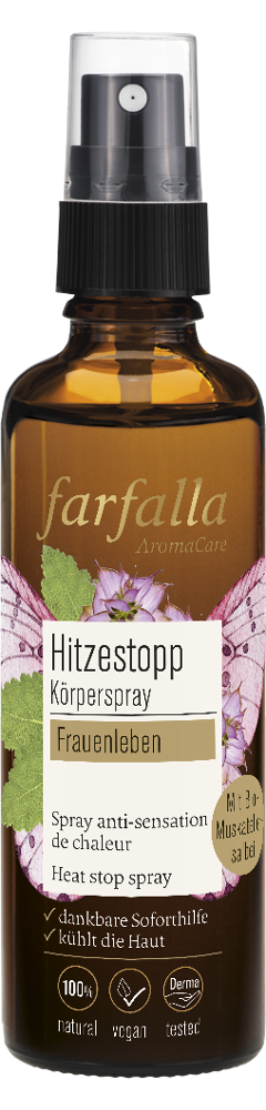 Frauenleben Muskatellersalbei Hitzestopp Spray