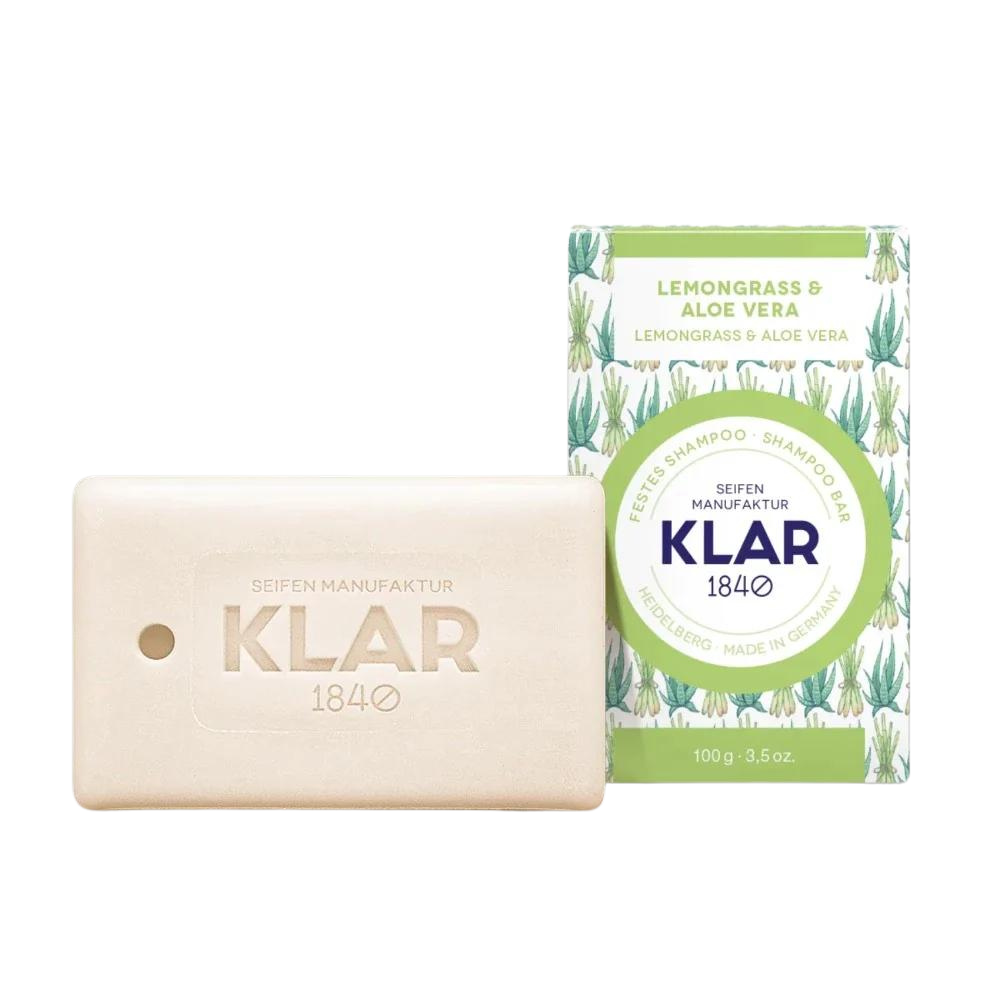 Klar´s festes Shampoo Lemongrass & Aloe Vera 