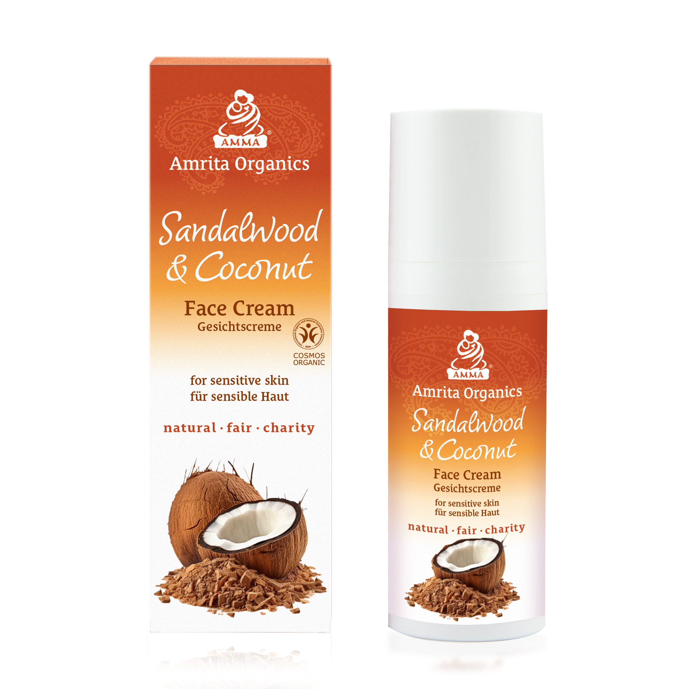 Sandelholz Gesichtscreme (Sandelwood & Coconut)