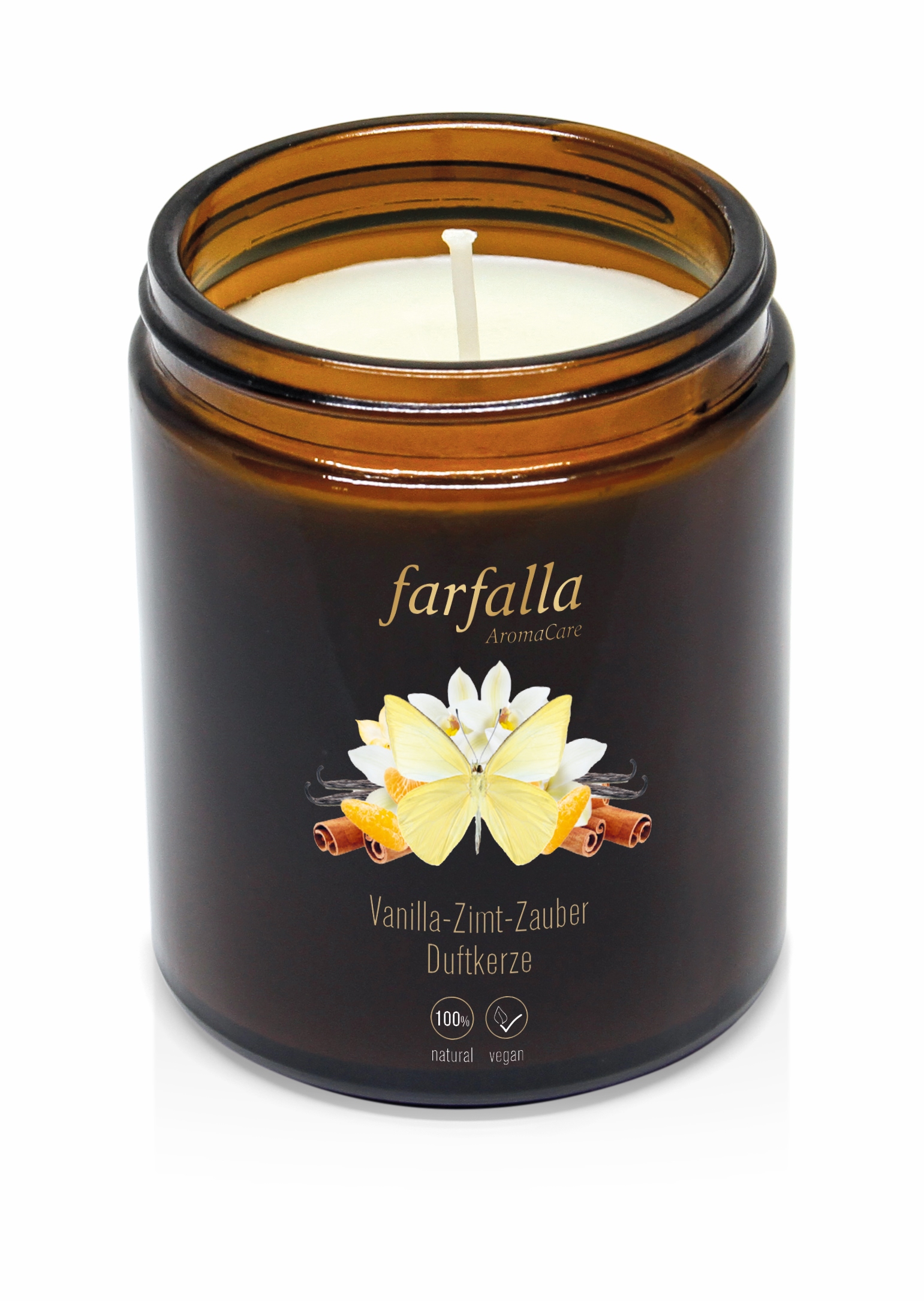 Aroma-Duftkerze Vanilla-Zimt-Zauber