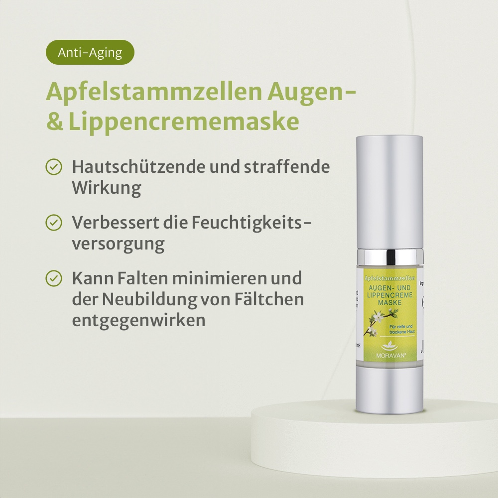 Apfelstammzellen Augen&Lippencrememaske