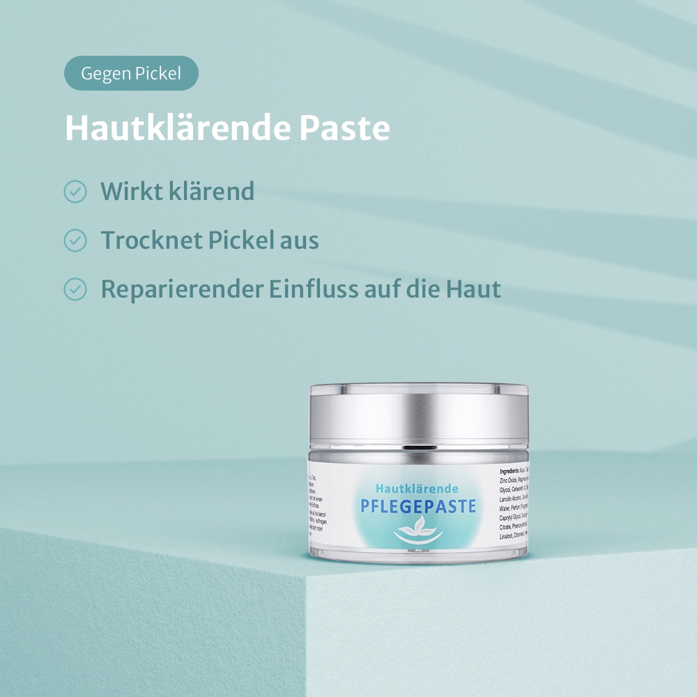 Hautklärende Paste