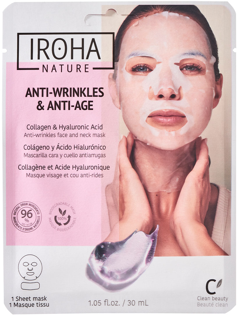Vliesmaske Collagen Anti-Wrinkles & Anti-Age