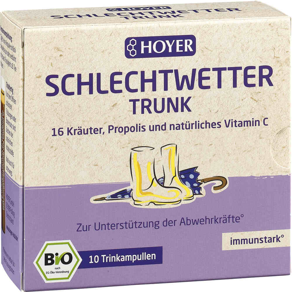 BIO Schlechtwetter-Trunk Trinkampullen 