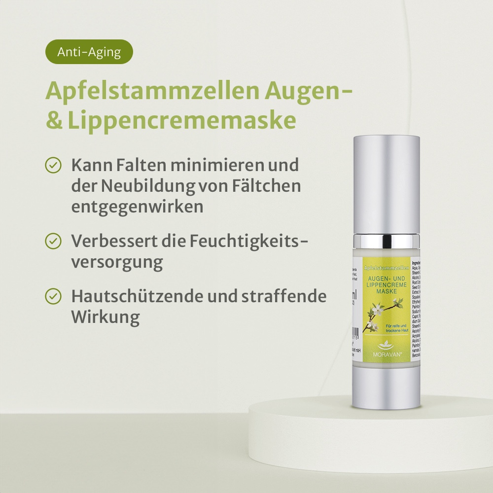 Apfelstammzellen Augen-&Lippencrememaske