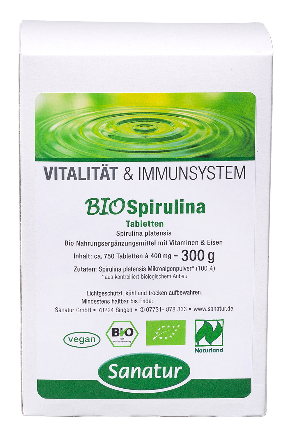 BIO Spirulina Nachfüllpackung