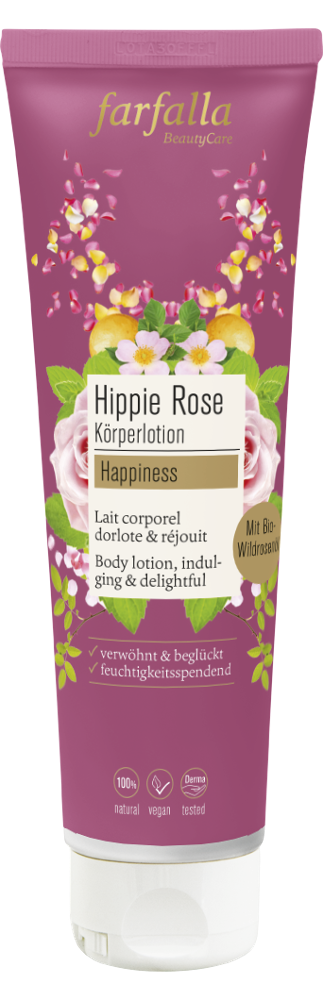 Hippie Rose Happiness Körperlotion