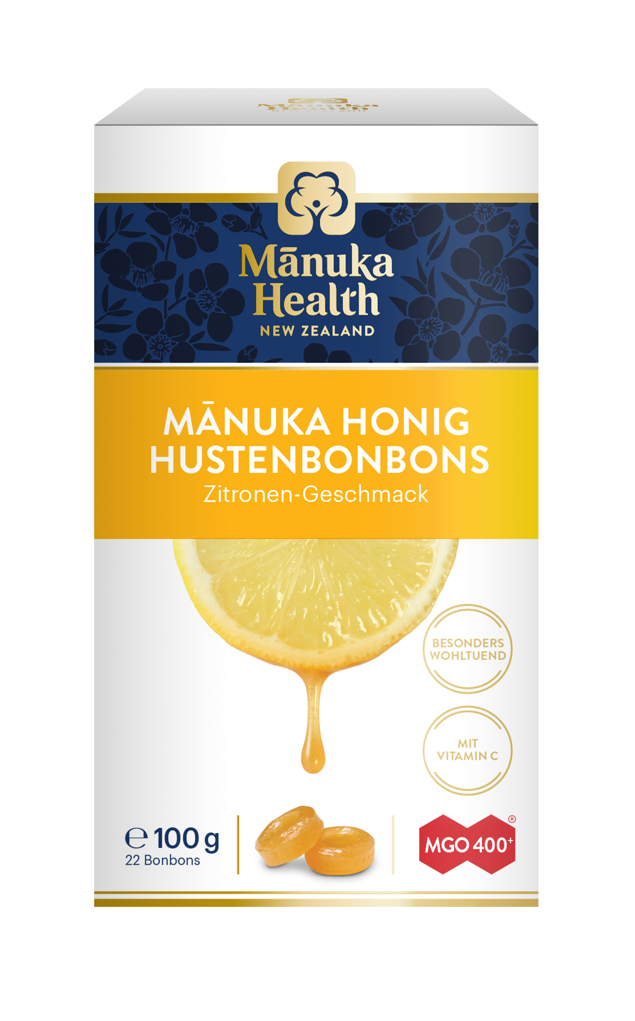 Hustenbonbons mit Manuka Honig + Zitrone