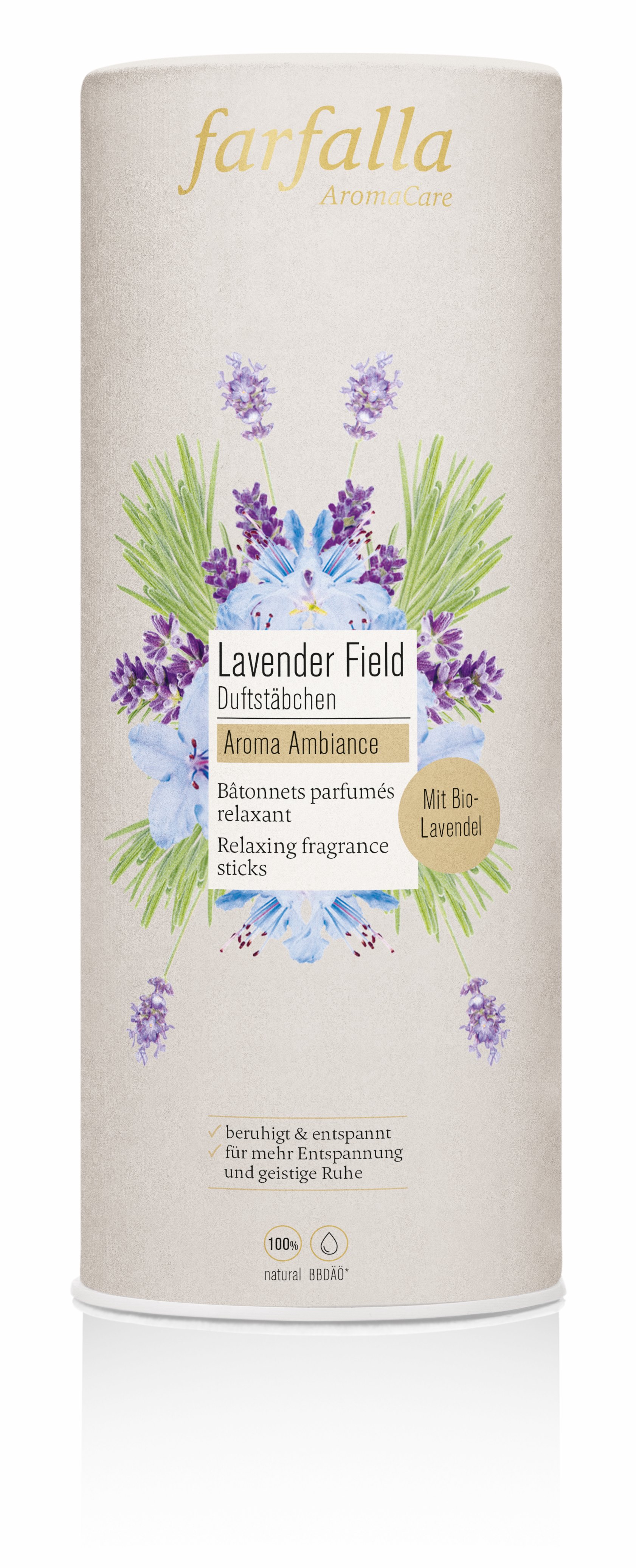 Duftstäbchen Lavender Field Aroma Ambiance (neue Aufmachung & Größe 150ml)