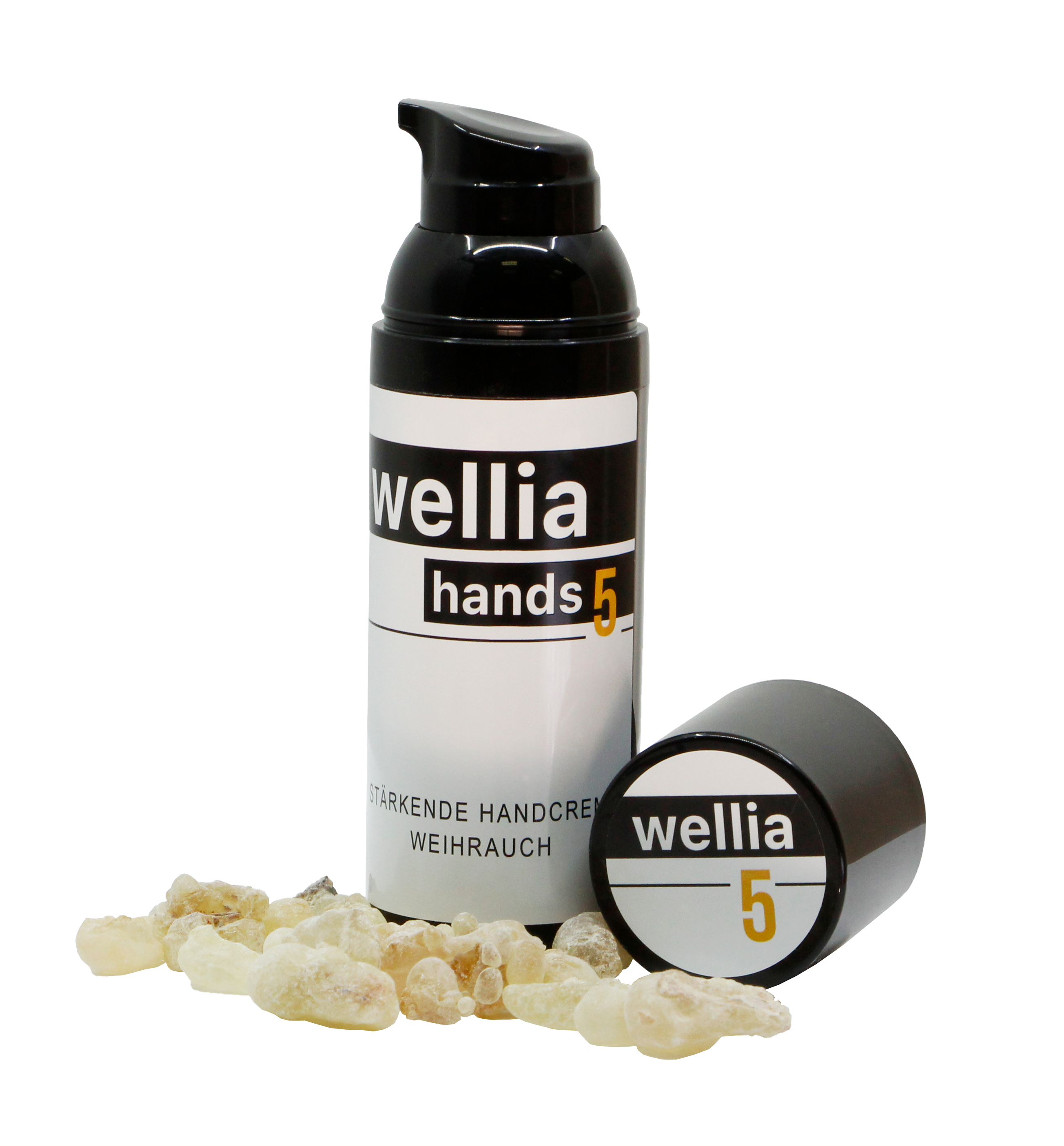 Stärkende Handcreme wellia 5 - Weihrauch