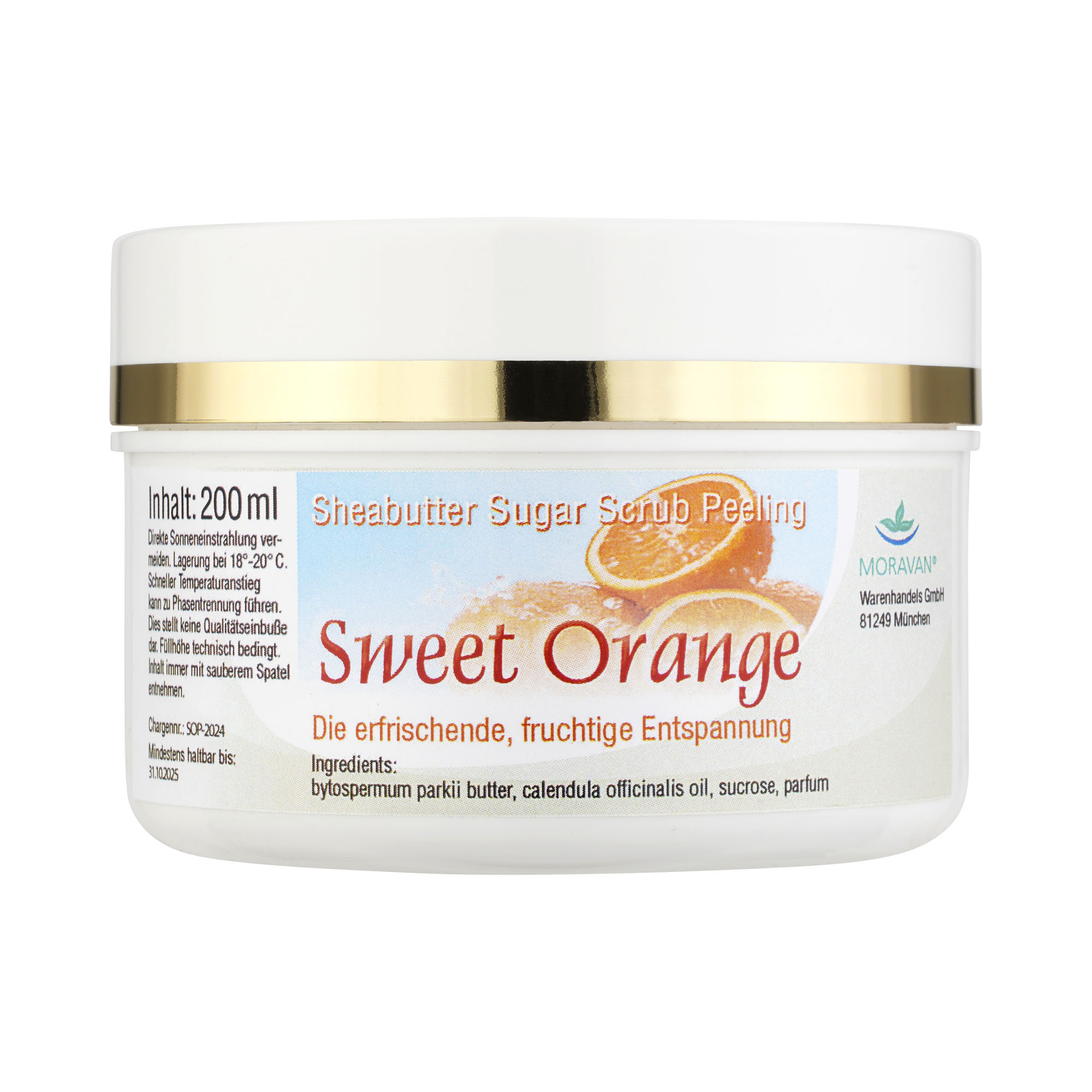 Sweet Orange Sugar Scrub Peeling