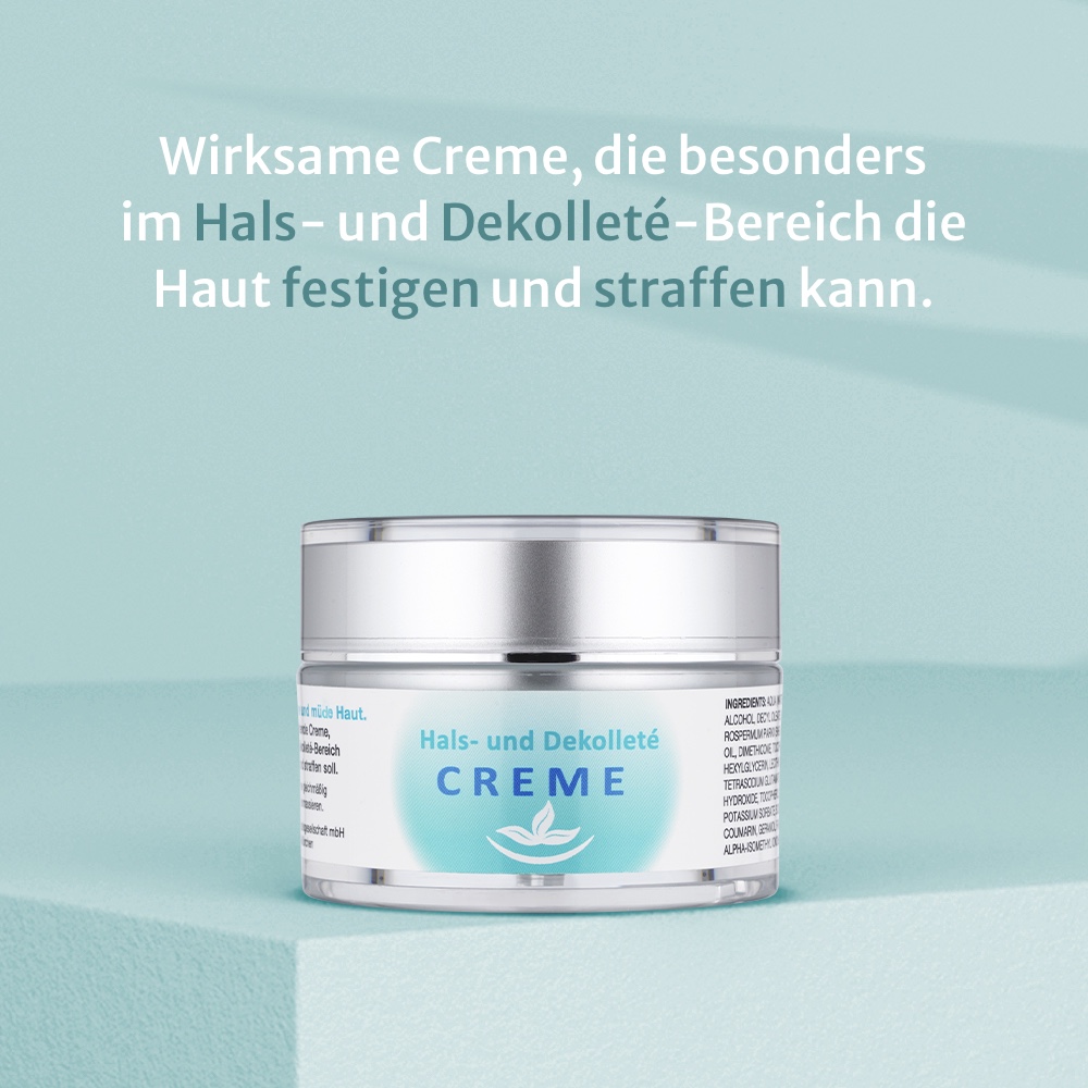 Hals- und Dekolleté-Creme